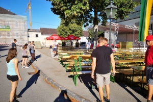 Markfest 2019 - Aufbau